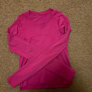Lululemon race length swiftly tech size 6 in sonic pink